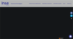 Desktop Screenshot of inse.com.co